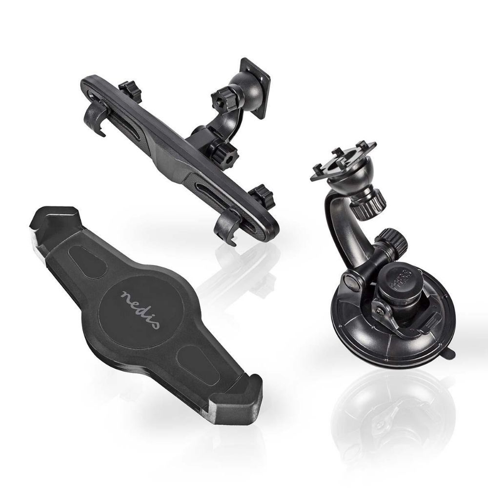Nedis Mobile and Tablet Car Mount with Adjustable Hooks (TCMT300BK) (NEDTCMT300BK)