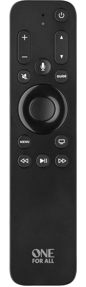 One For All Apple TV Remote дистанционно устройство РЧ безжичен Аудио, Саундбар говорител, TV Бутони за натискане, Глас | JAR Computers One For All Apple TV Remote дистанционно устройство РЧ безжичен Аудио, Саундбар говорител, TV Бутони за натискане, Глас