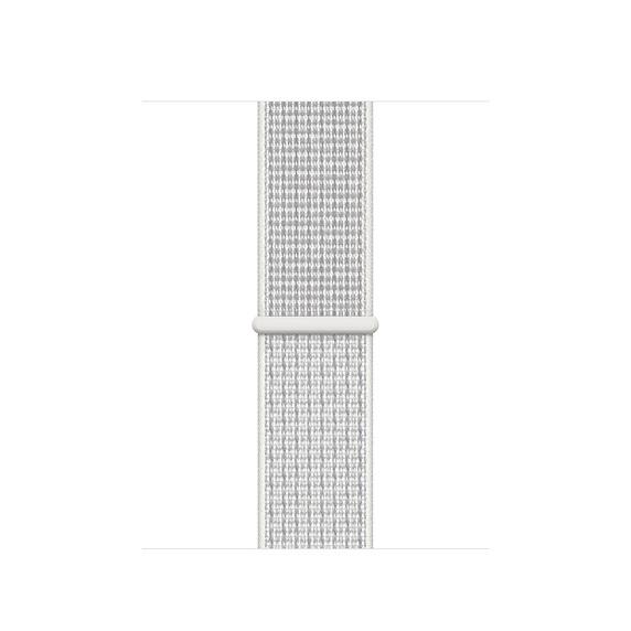 Оригинална текстилна каишка за Apple Watch 42мм, 44мм - Apple Watch Nike Band Sport Loop (бял) | JAR Computers Оригинална текстилна каишка за Apple Watch 42мм, 44мм - Apple Watch Nike Band Sport Loop (бял)