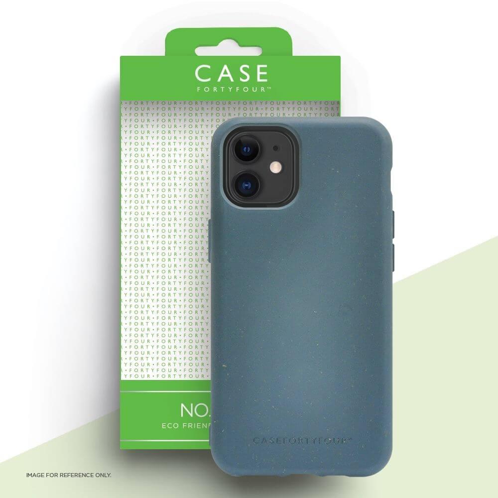 Рециклируем хибриден кейс за iPhone 12 mini - Case FortyFour No.100 Case (син) | JAR Computers Рециклируем хибриден кейс за iPhone 12 mini - Case FortyFour No.100 Case (син)
