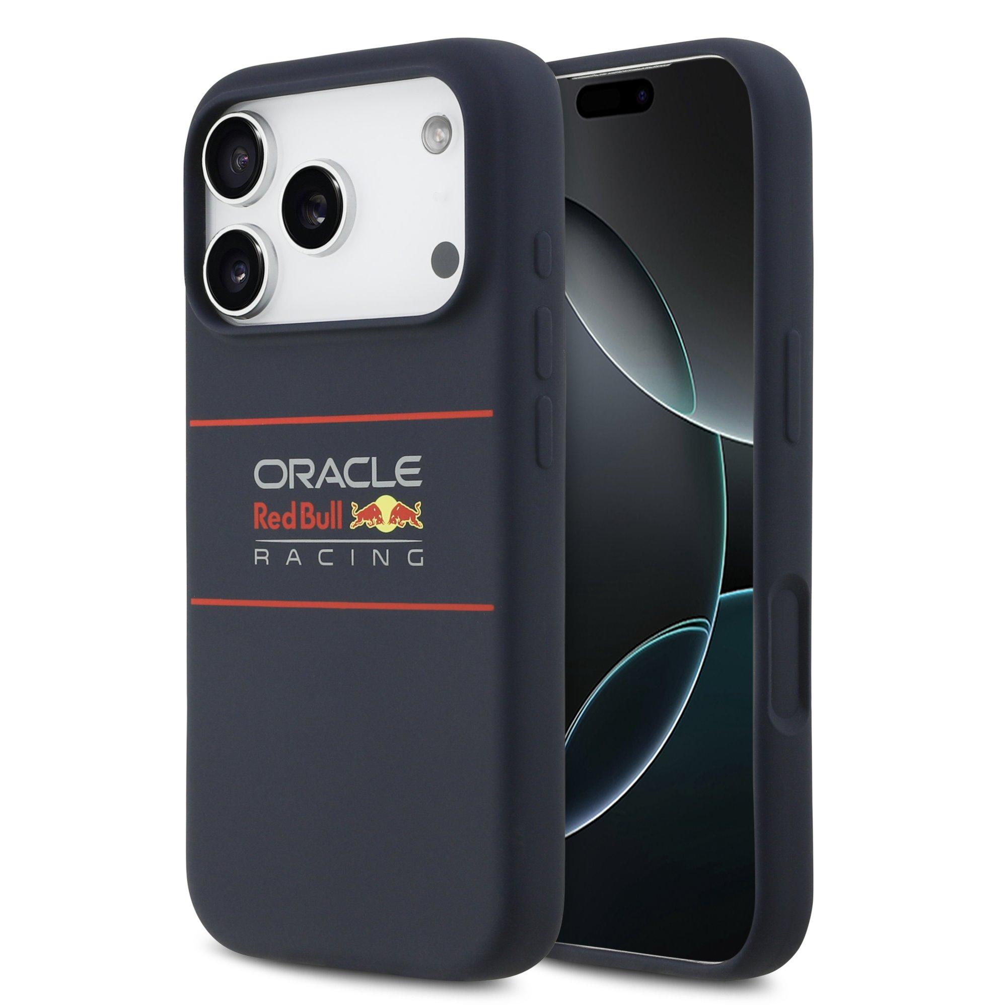 Red Bull Калъф Apple iPhone 17 Pro Max, Silicone Horizontal Logo MagSafe, син - RBHMP17X24SIHSRV | JAR Computers Red Bull Калъф Apple iPhone 17 Pro Max, Silicone Horizontal Logo MagSafe, син - RBHMP17X24SIHSRV