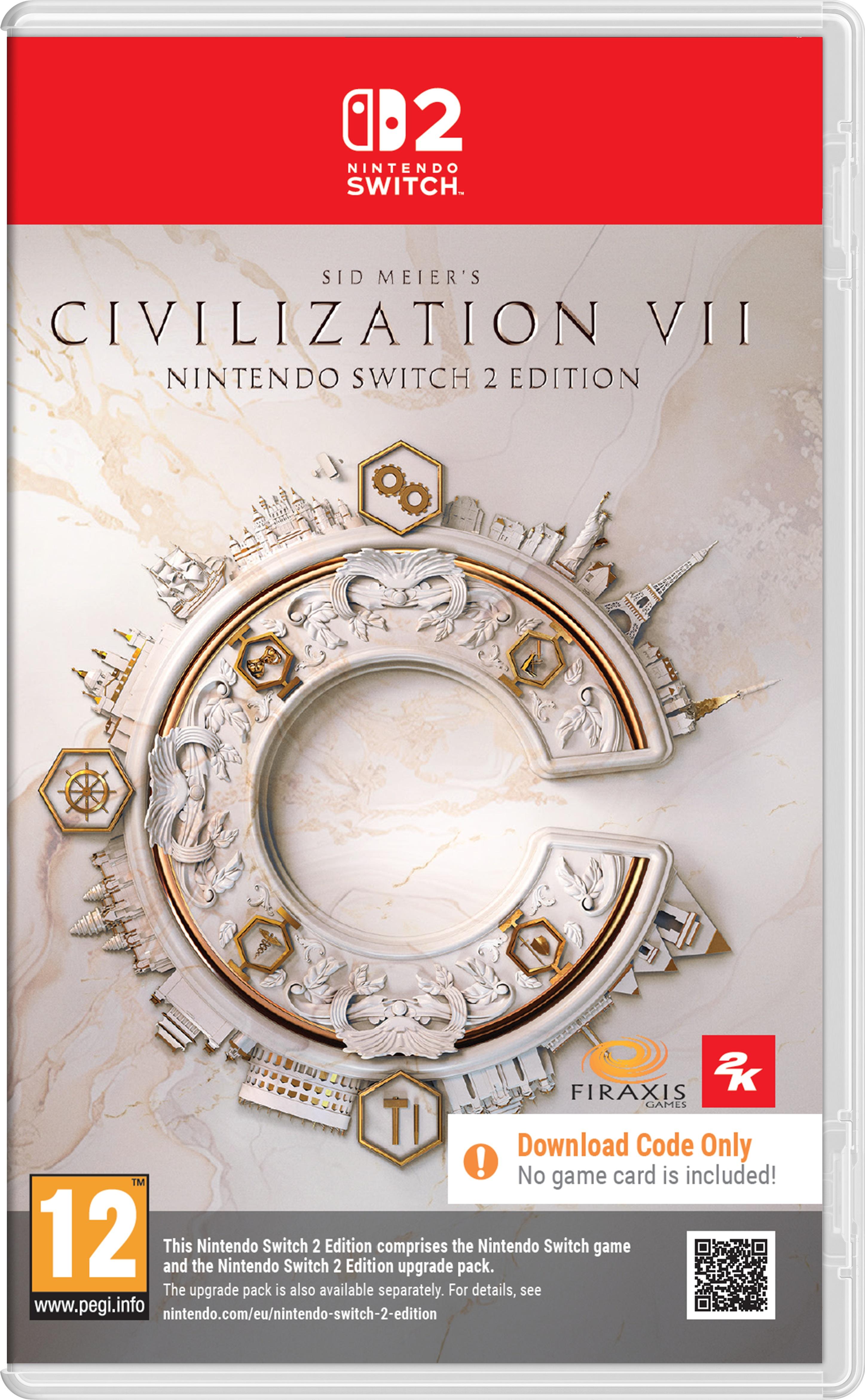 Sid Meier's Civilization VII - Код в кутия (Nintendo Switch 1&2) | JAR Computers Sid Meier's Civilization VII - Код в кутия (Nintendo Switch 1&2)