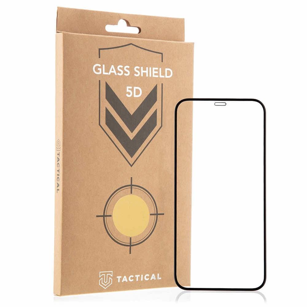 Стъклено защитно покритие за целия дисплей на на iPhone 12 mini - Tactical Glass Shield 5D AntiBlue (прозрачен-черен) | JAR Computers Стъклено защитно покритие за целия дисплей на на iPhone 12 mini - Tactical Glass Shield 5D AntiBlue (прозрачен-черен)