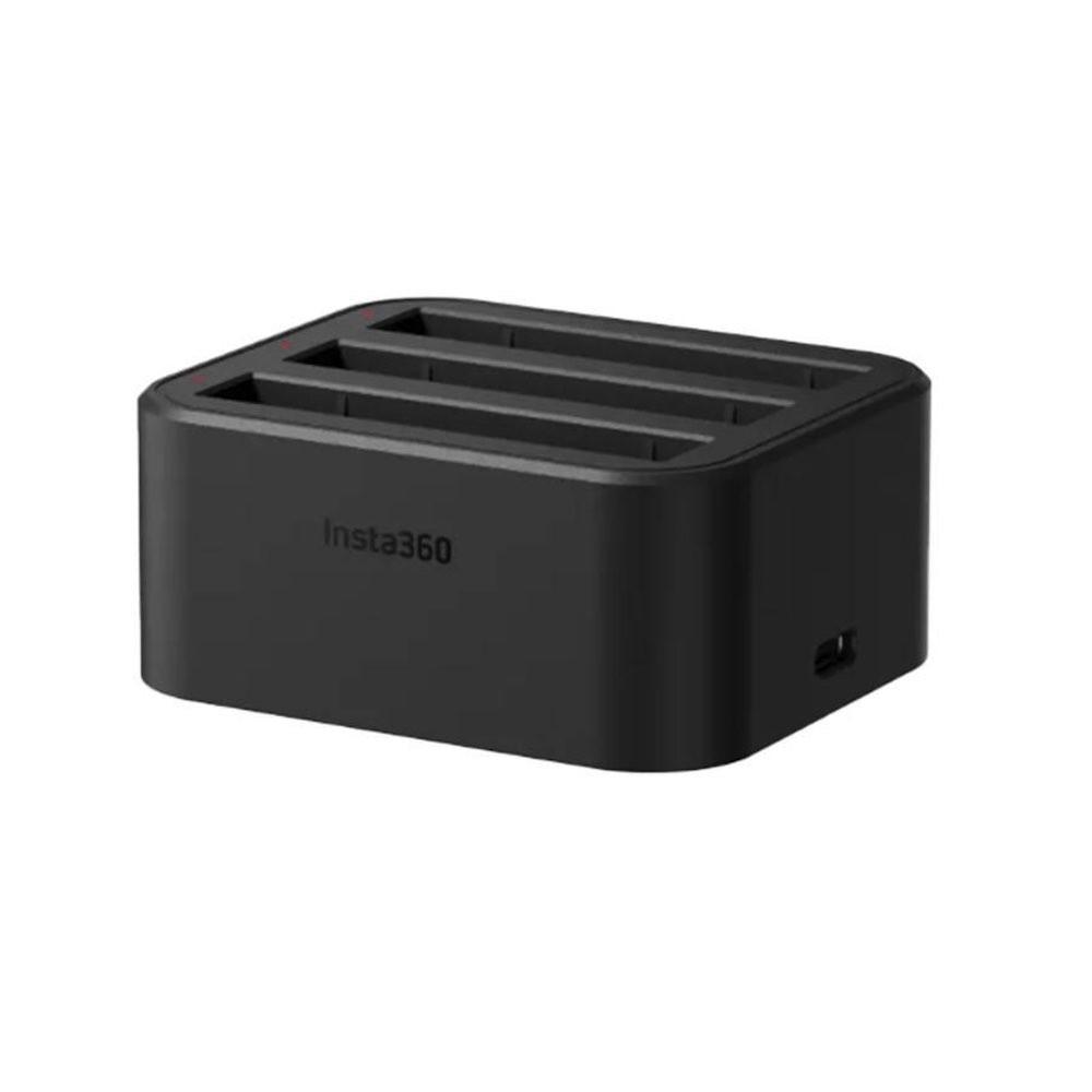 Тройна док станция за зареждане на батерии за Insta360 ONE X3 - Insta360 ONE X3 Fast Charging Hub (черен) | JAR Computers Тройна док станция за зареждане на батерии за Insta360 ONE X3 - Insta360 ONE X3 Fast Charging Hub (черен)