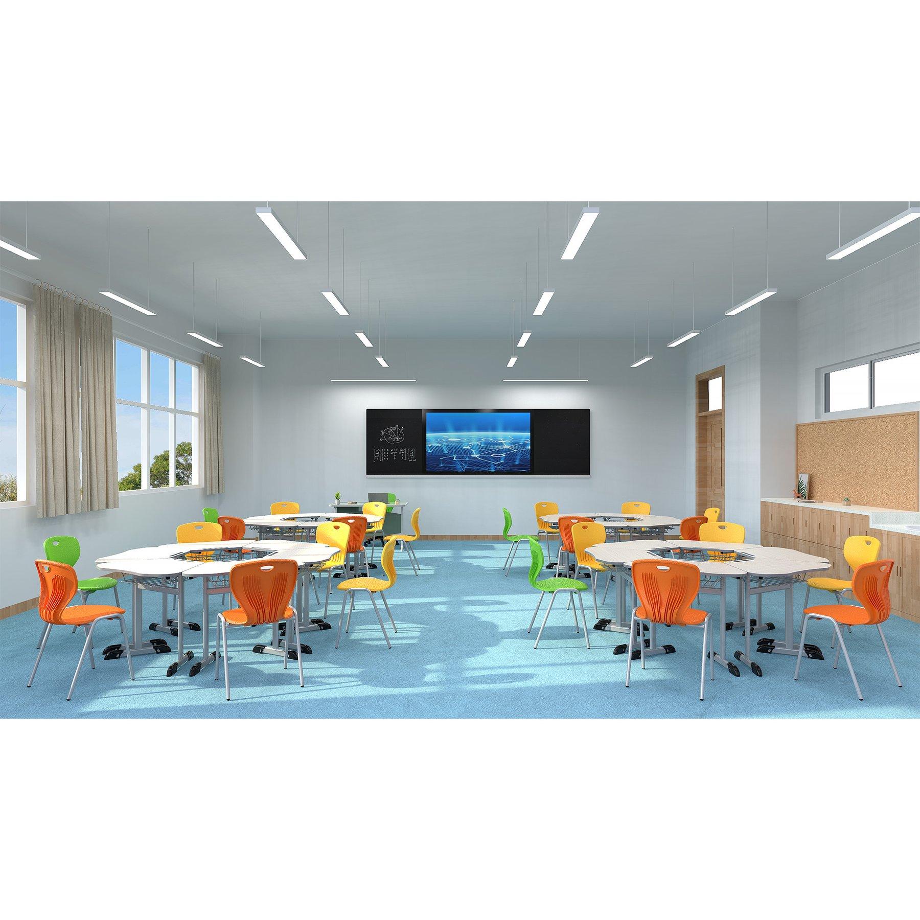 Ученическа маса RFG Jam, едноместна, над VIII клас, 700 х 500 х 760 mm, MDF, сива | JAR Computers Ученическа маса RFG Jam, едноместна, над VIII клас, 700 х 500 х 760 mm, MDF, сива