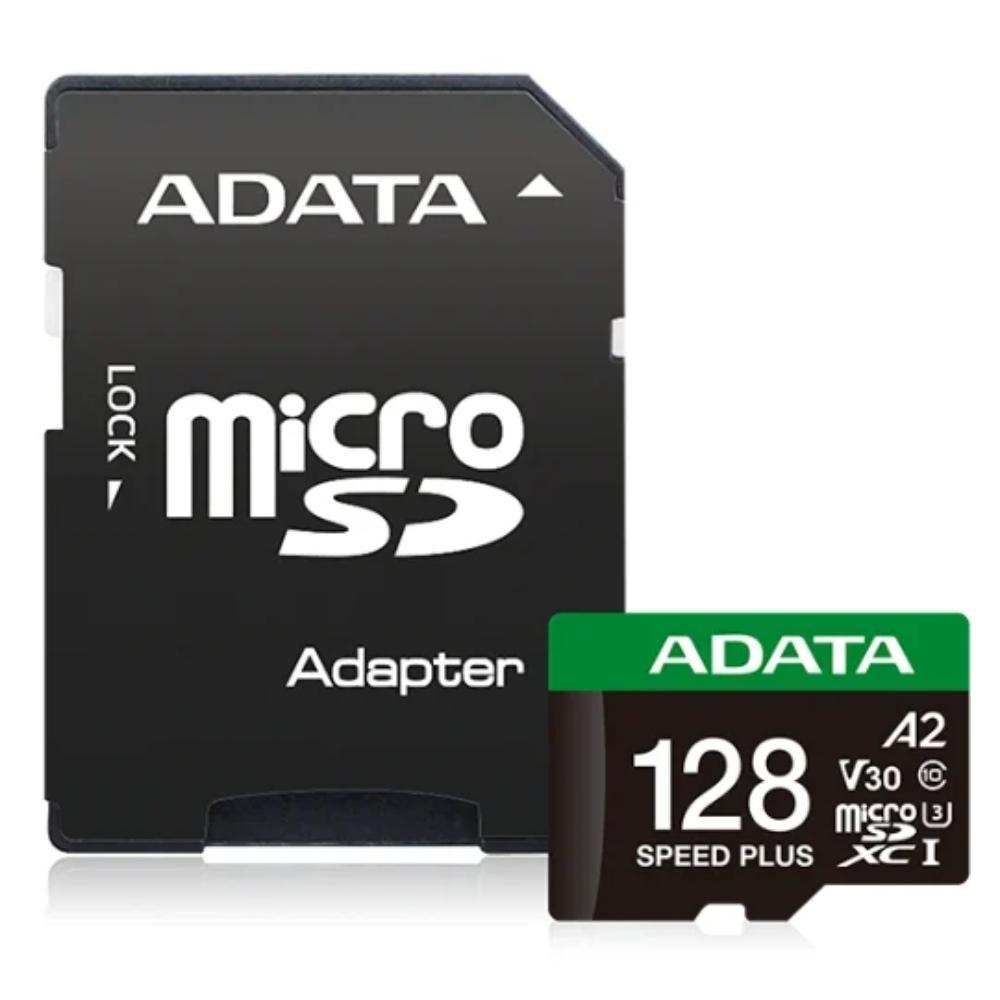 Adata mSD Speed+ 128G UHS1 U3 V30 A2 180/160MB/s+ada (UD128GUI3V30A2SP-RA1) (ADAUD128GUI3V30A2SP-RA1)