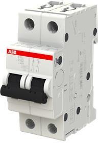 Автоматичен прекъсвач S202 2P 50A крива С 6kA ABB | JAR Computers Автоматичен прекъсвач S202 2P 50A крива С 6kA ABB