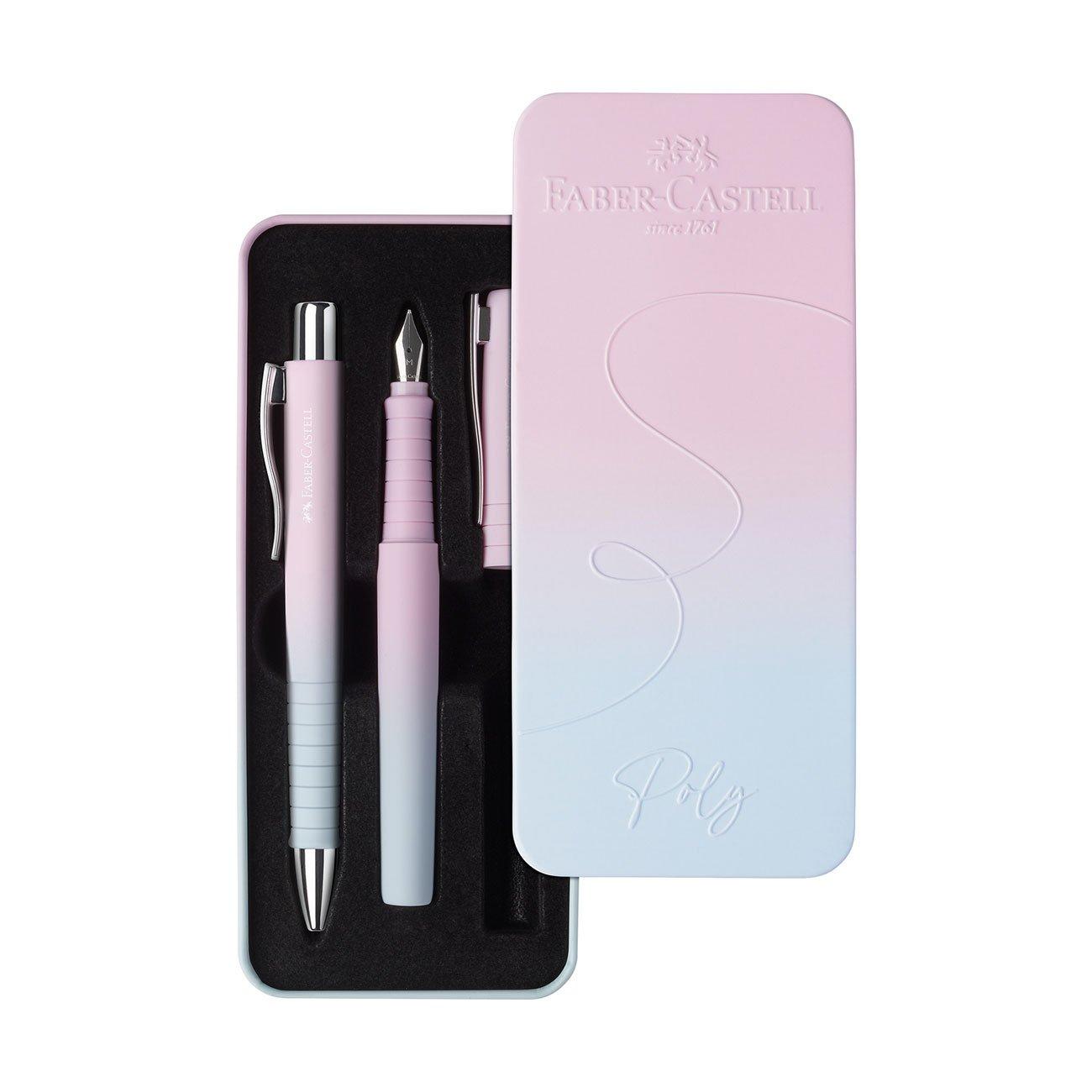 Faber-Castell Писалка и химикалка Poly, Blushing sky