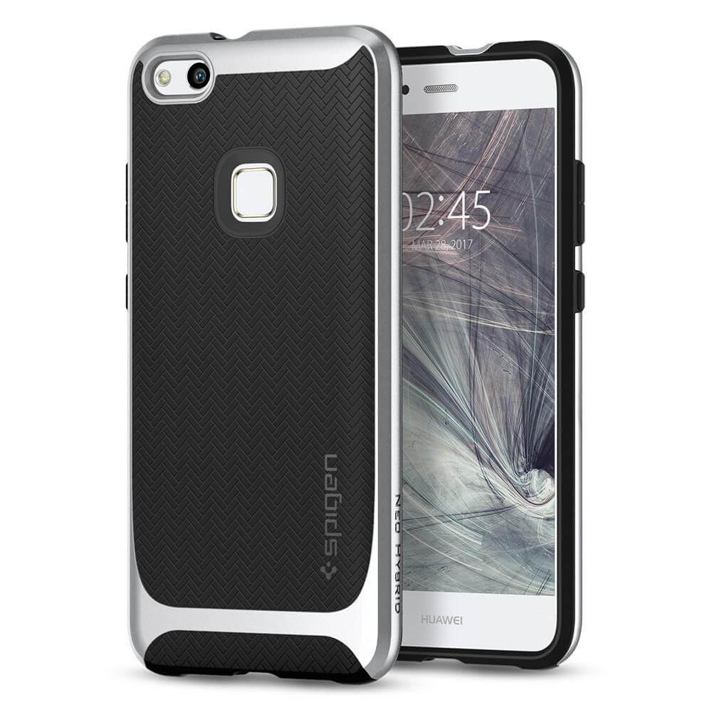 Хибриден кейс с висока степен на защита за Huawei P10 Lite - Spigen Neo Hybrid Case (черен-сребрист) | JAR Computers Хибриден кейс с висока степен на защита за Huawei P10 Lite - Spigen Neo Hybrid Case (черен-сребрист)