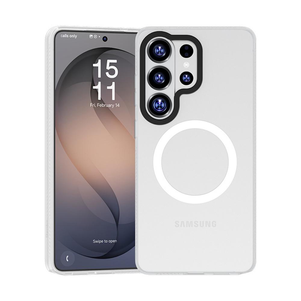 Хибриден удароустойчив кейс с Qi2 за Samsung Galaxy S26 Ultra - Benks Magnetic Lucid Armor Case (бял) | JAR Computers Хибриден удароустойчив кейс с Qi2 за Samsung Galaxy S26 Ultra - Benks Magnetic Lucid Armor Case (бял)