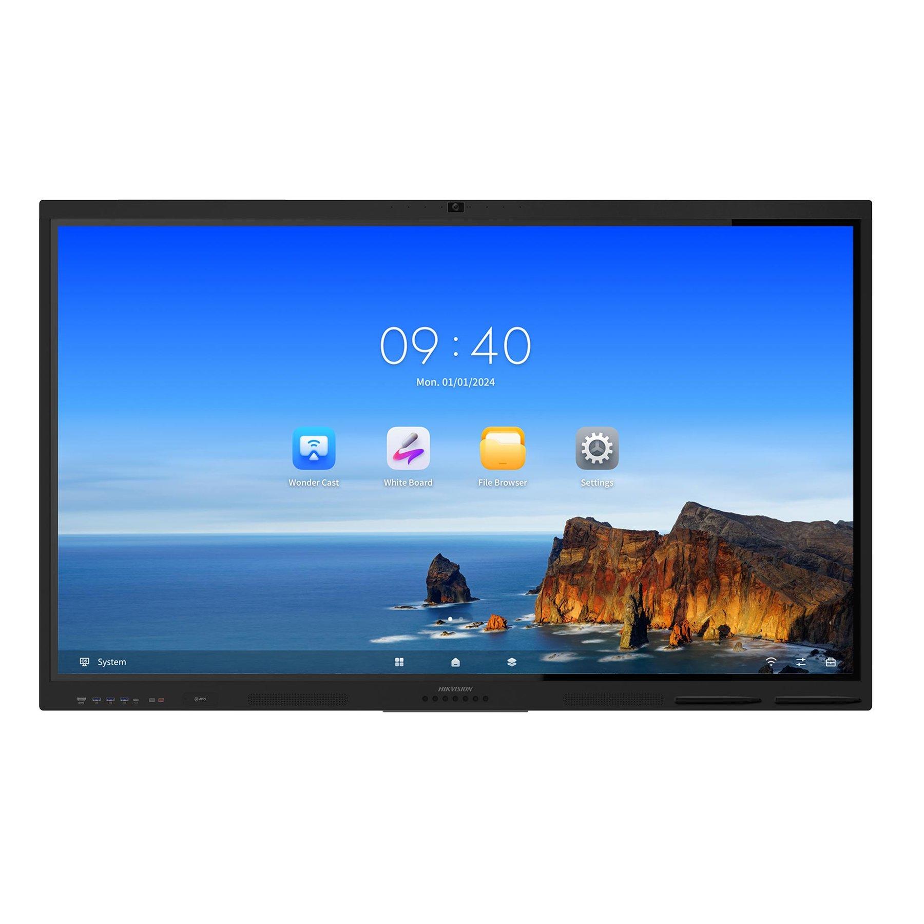 Интерактивен дисплей Hikvision DS-D5B86RB/FL, 86'', DLED, 400 cd/m2, 60 Hz | JAR Computers Интерактивен дисплей Hikvision DS-D5B86RB/FL, 86'', DLED, 400 cd/m2, 60 Hz