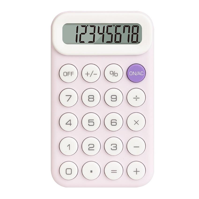 Калкулатор Deli EM10, джобен, 8 dgt, 110х64х13.5 мм, розов | JAR Computers Калкулатор Deli EM10, джобен, 8 dgt, 110х64х13.5 мм, розов