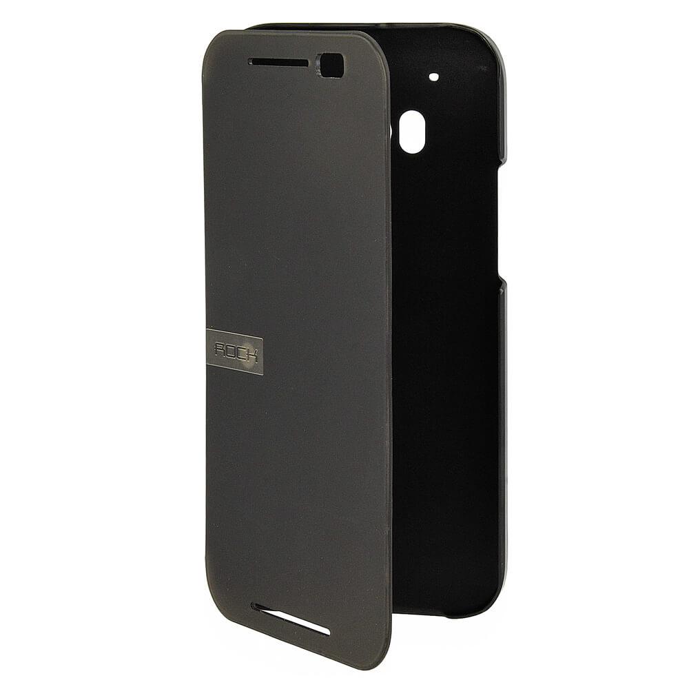 Калъф, тип портфейл за HTC One M8 - Rock Flip Case DR.V Series (черен) | JAR Computers Калъф, тип портфейл за HTC One M8 - Rock Flip Case DR.V Series (черен)