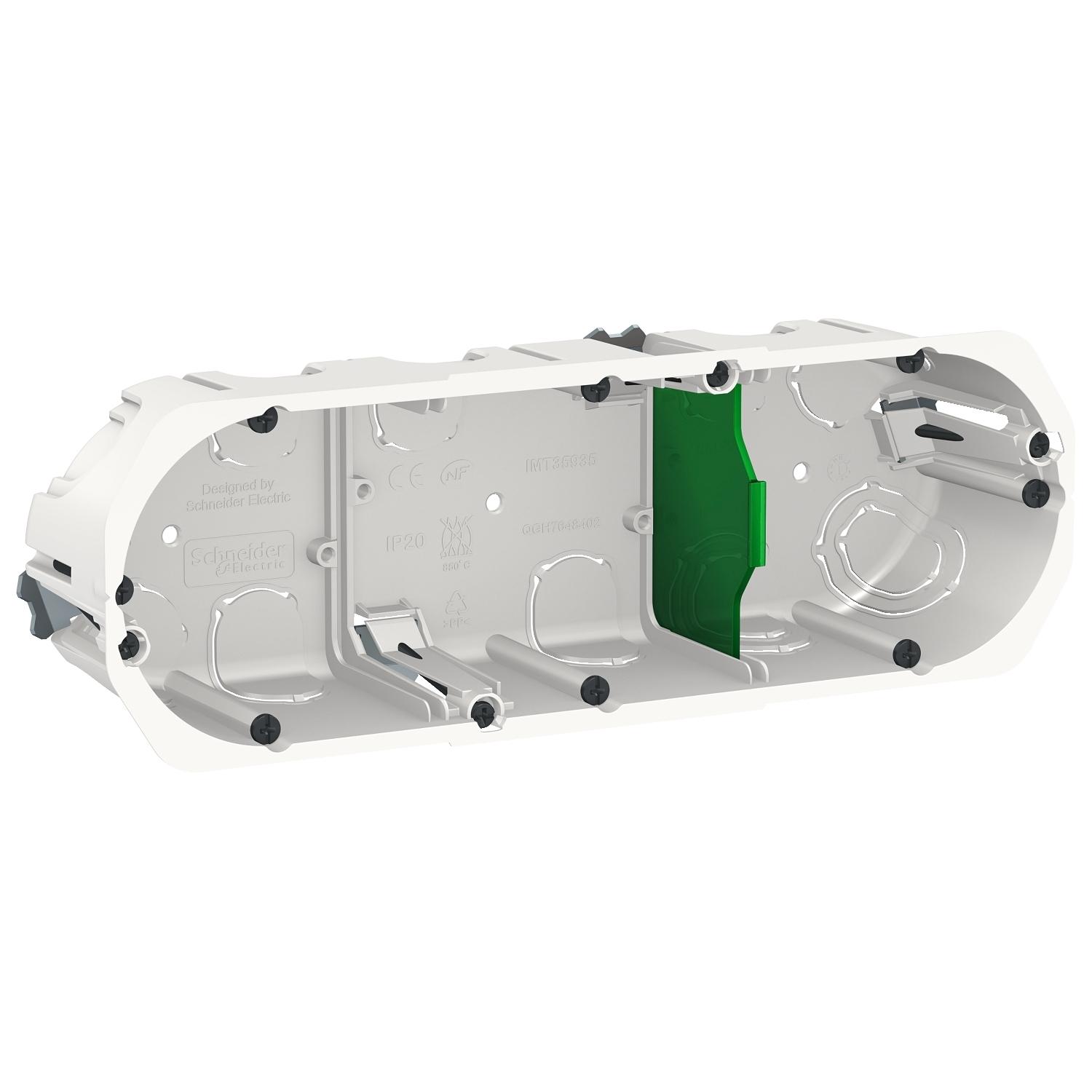 Конзола за фазер 3хФ67 x50mm - SCHNEIDER ELECTRIC Multiflix IMT35935 | JAR Computers Конзола за фазер 3хФ67 x50mm - SCHNEIDER ELECTRIC Multiflix IMT35935