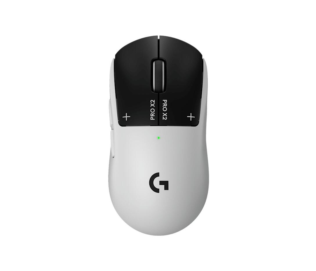 Logitech G PRO X2 SUPERSTRIKE мишка Игри Дясна ръка RF Wireless + USB Type-C Оптически 44000 DPI