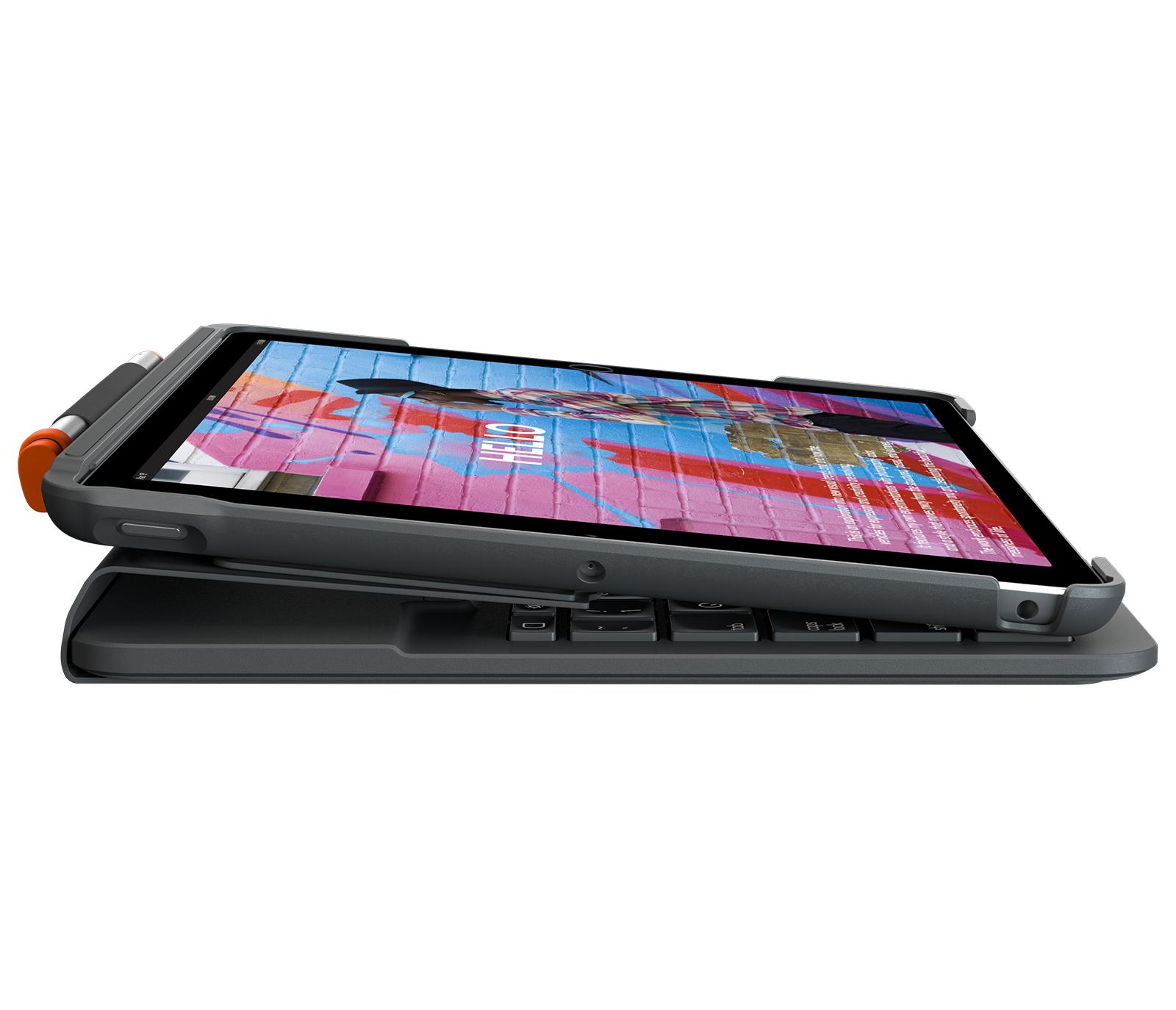 Logitech Slim Folio QWERTZ Немски Блутут Графит | JAR Computers Logitech Slim Folio QWERTZ Немски Блутут Графит