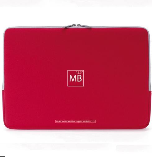 Неопренов калъф за MacBook Pro 13.3 инча и устройства до 13.3 инча - Tucano Second Skin Folder (червен) | JAR Computers Неопренов калъф за MacBook Pro 13.3 инча и устройства до 13.3 инча - Tucano Second Skin Folder (червен)