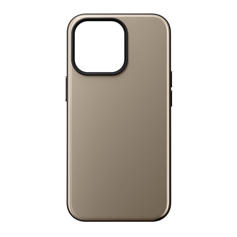 Nomad Sport Case - хибриден удароустойчив кейс с MagSafe за iPhone 13 Pro (златист)