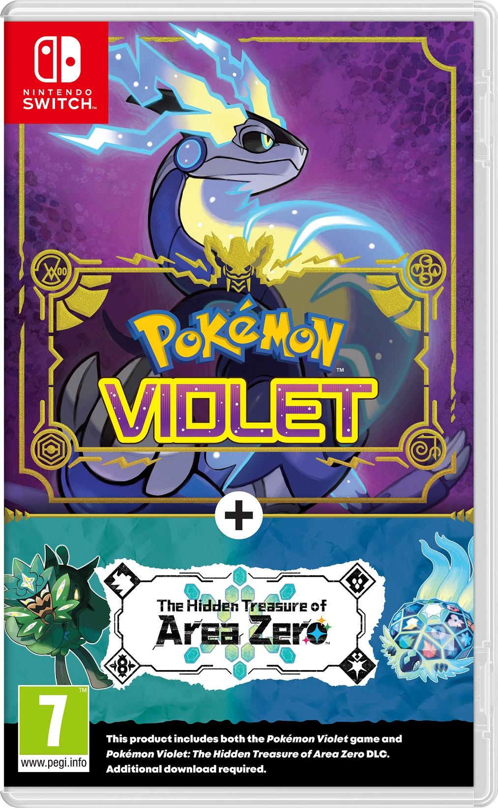 Pokemon Violet + Hidden Treasure of Area Zero DLC (Nintendo Switch)