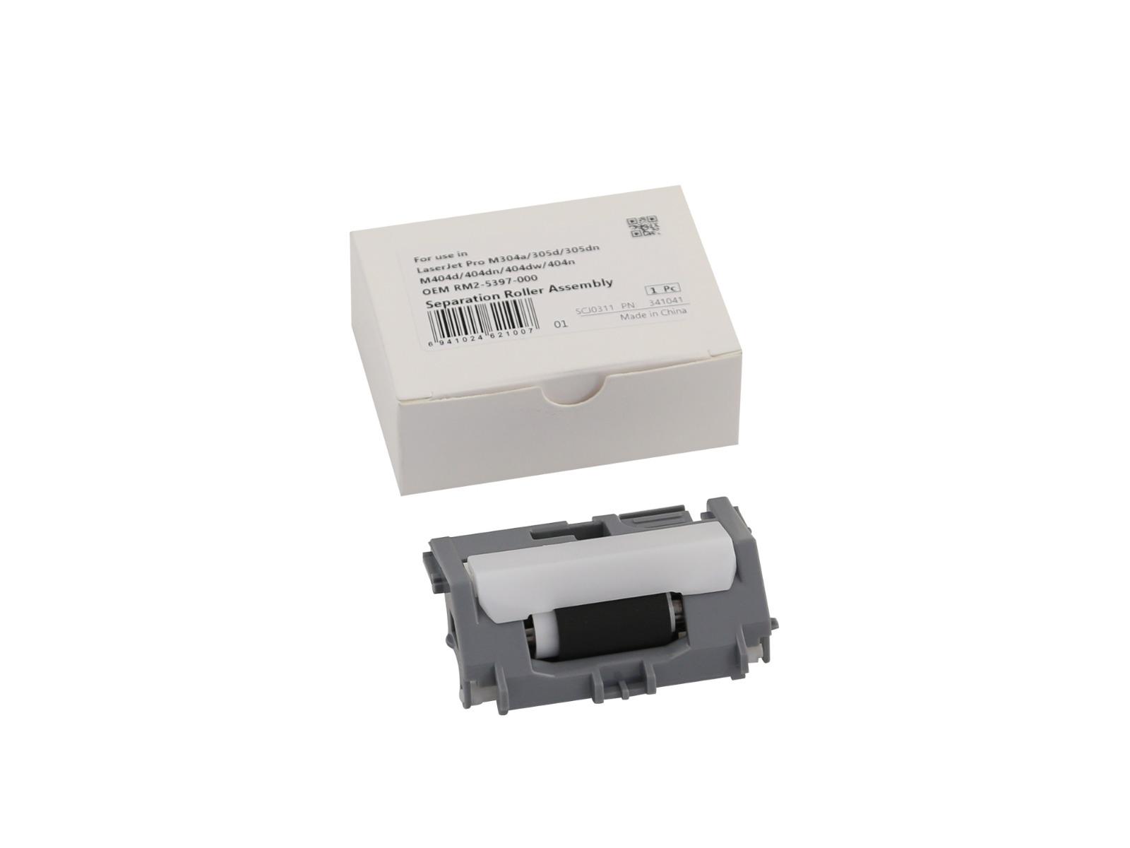 РАЗДЕЛИТЕЛНА (СЕПАРИРАЩА) РОЛКА (SEPARATION ROLLER ASSEMBLY) ЗА HP LaserJet M304/M305 - RM2-5397-000 (RM25397000) - PN CET341041