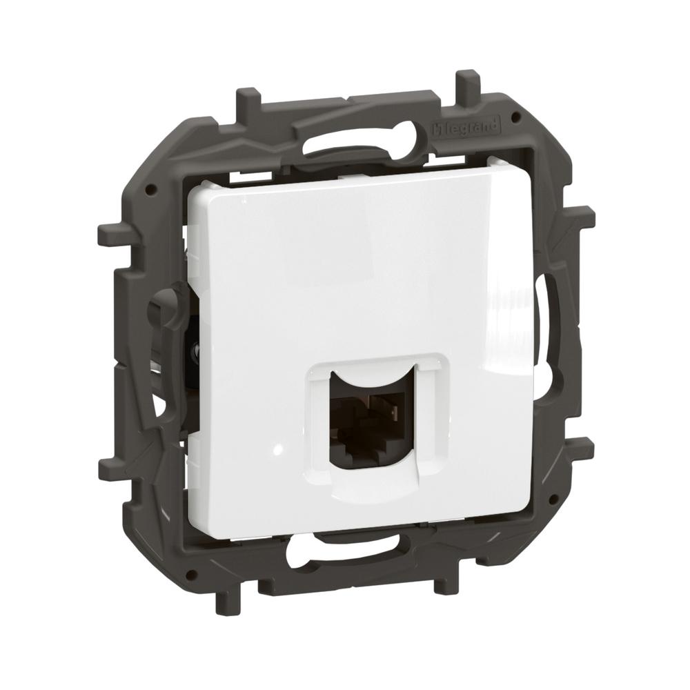 Розетка RJ45 FTP cat.6 Бял - Legrand Niloe New NP4302WH | JAR Computers Розетка RJ45 FTP cat.6 Бял - Legrand Niloe New NP4302WH