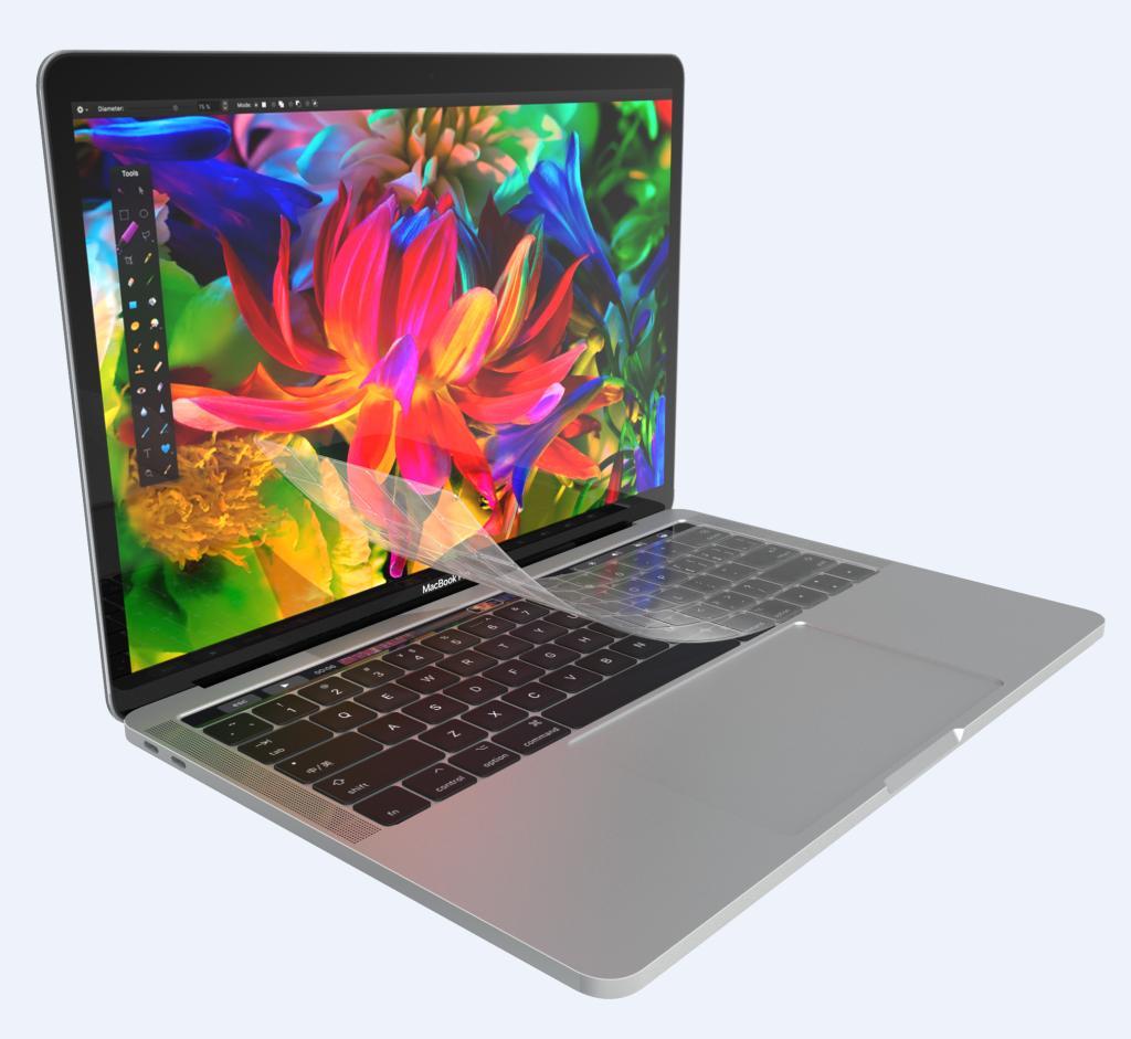 Силиконов протектор за MacBook Pro Touch Bar клавиатури - Comma MacBook Touch Bar Keyboard Cover (EU layout) | JAR Computers Силиконов протектор за MacBook Pro Touch Bar клавиатури - Comma MacBook Touch Bar Keyboard Cover (EU layout)