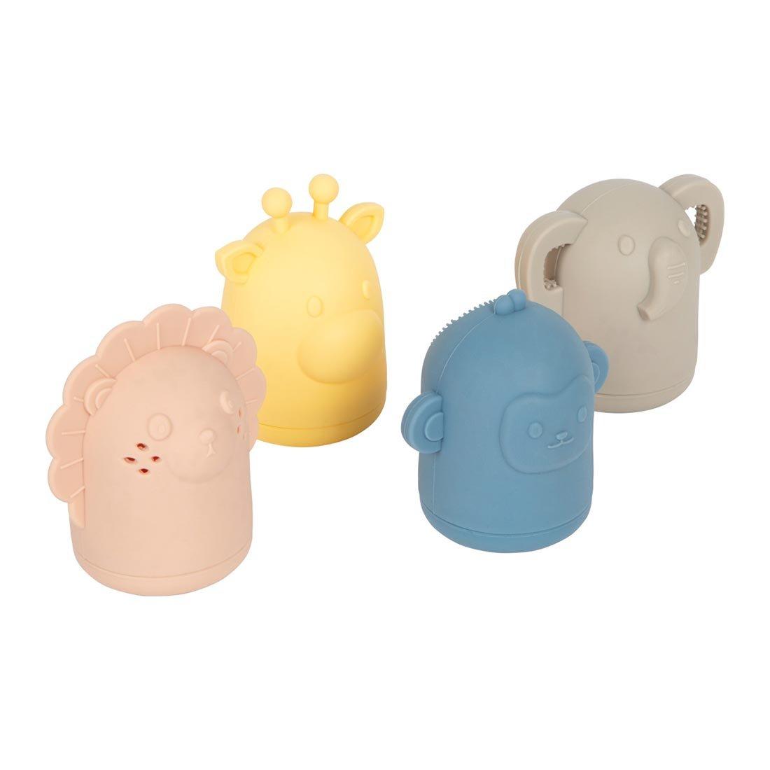 Small Foot Комплект играчки за баня, силиконови, 4 броя | JAR Computers Small Foot Комплект играчки за баня, силиконови, 4 броя