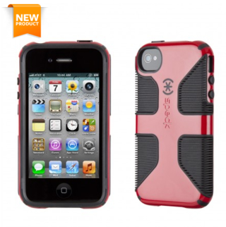 Чудесна защита и стил за iPhone 4S/4 - Speck CandyShell Grip Pomodoro | JAR Computers Чудесна защита и стил за iPhone 4S/4 - Speck CandyShell Grip Pomodoro