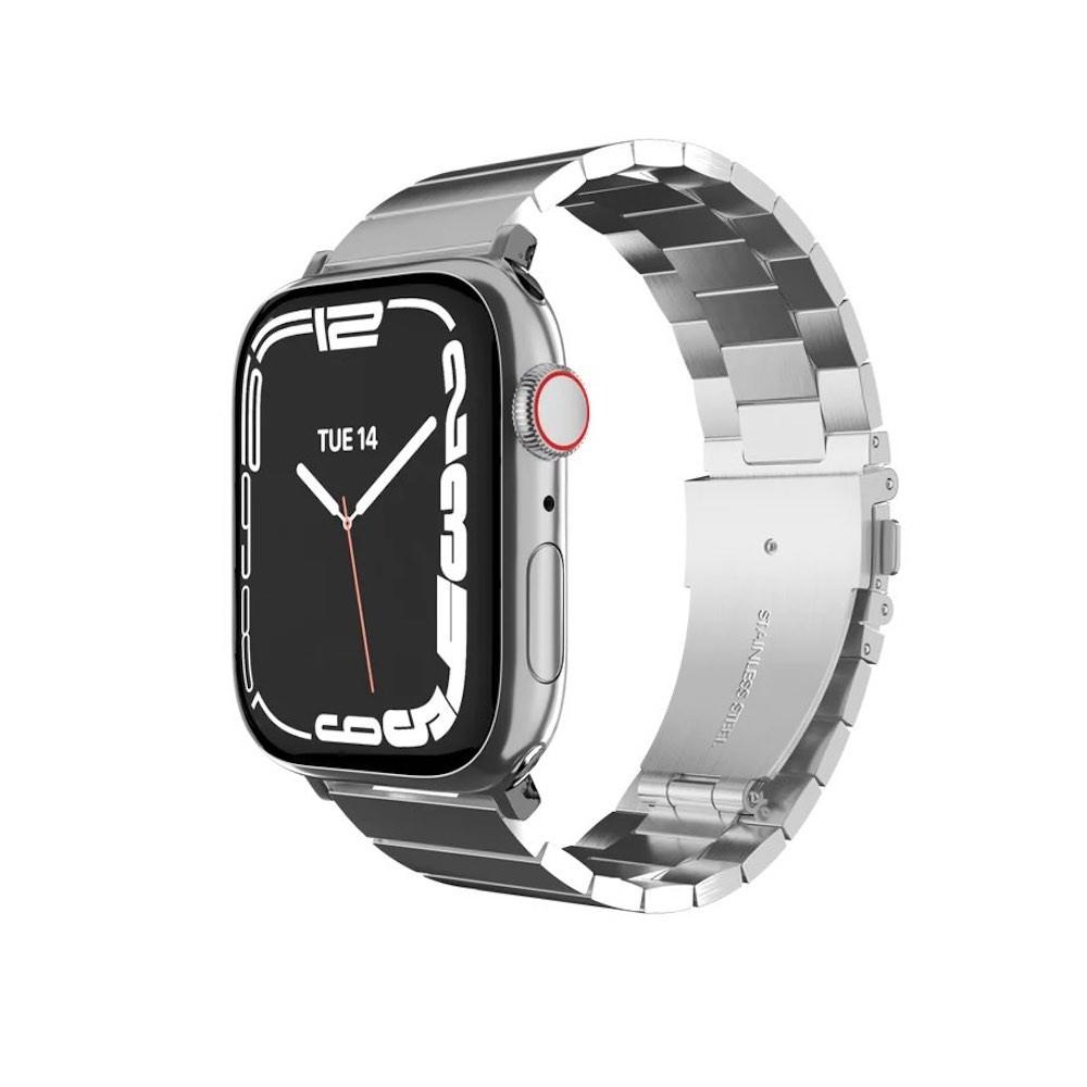 Стоманена, неръждаема каишка за Apple Watch 42мм, 44мм, 45мм, Ultra, Ultra 2 49мм - Mageasy Maestro Stainless Steel Band (сребрист) | JAR Computers Стоманена, неръждаема каишка за Apple Watch 42мм, 44мм, 45мм, Ultra, Ultra 2 49мм - Mageasy Maestro Stainless Steel Band (сребрист)