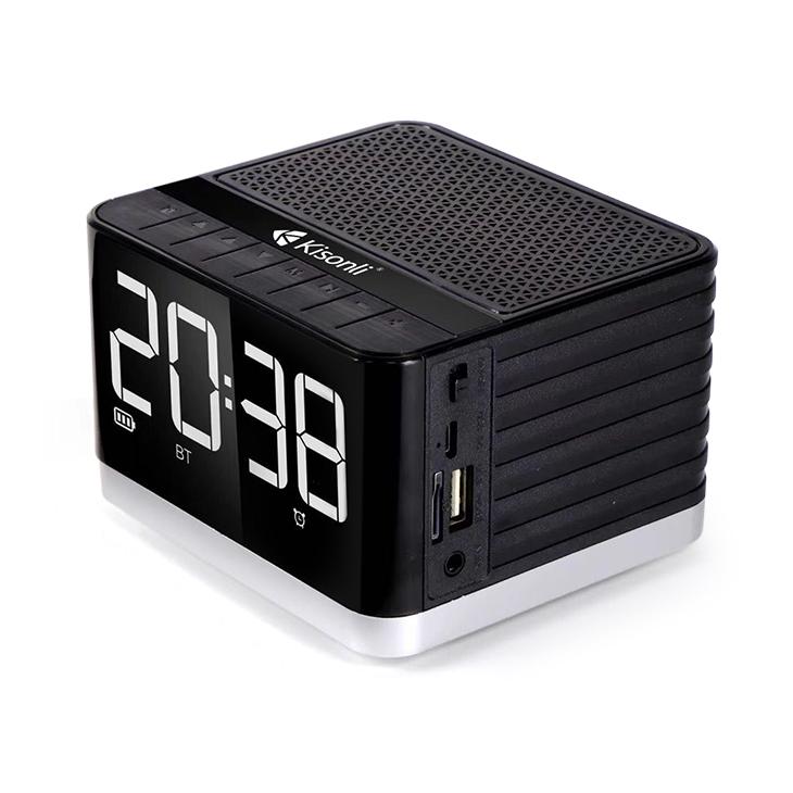 Тонколона Kisonli G8, Bluetooth, Часовник, USB, SD, FM, AUX, RGB, Различни цветове - 22281 | JAR Computers Тонколона Kisonli G8, Bluetooth, Часовник, USB, SD, FM, AUX, RGB, Различни цветове - 22281