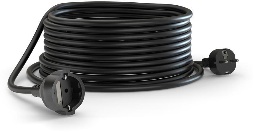 Удължител 10 метра кабел H05VV-F 3G2.5мм2 черен Commel | JAR Computers Удължител 10 метра кабел H05VV-F 3G2.5мм2 черен Commel