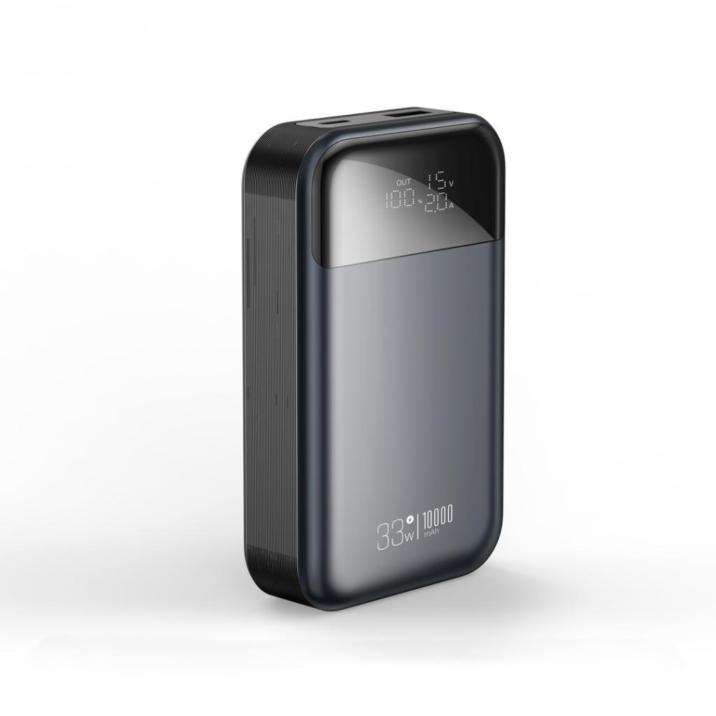 XO Power Bank 10000 mAh, 33W, черен - PR232 | JAR Computers XO Power Bank 10000 mAh, 33W, черен - PR232