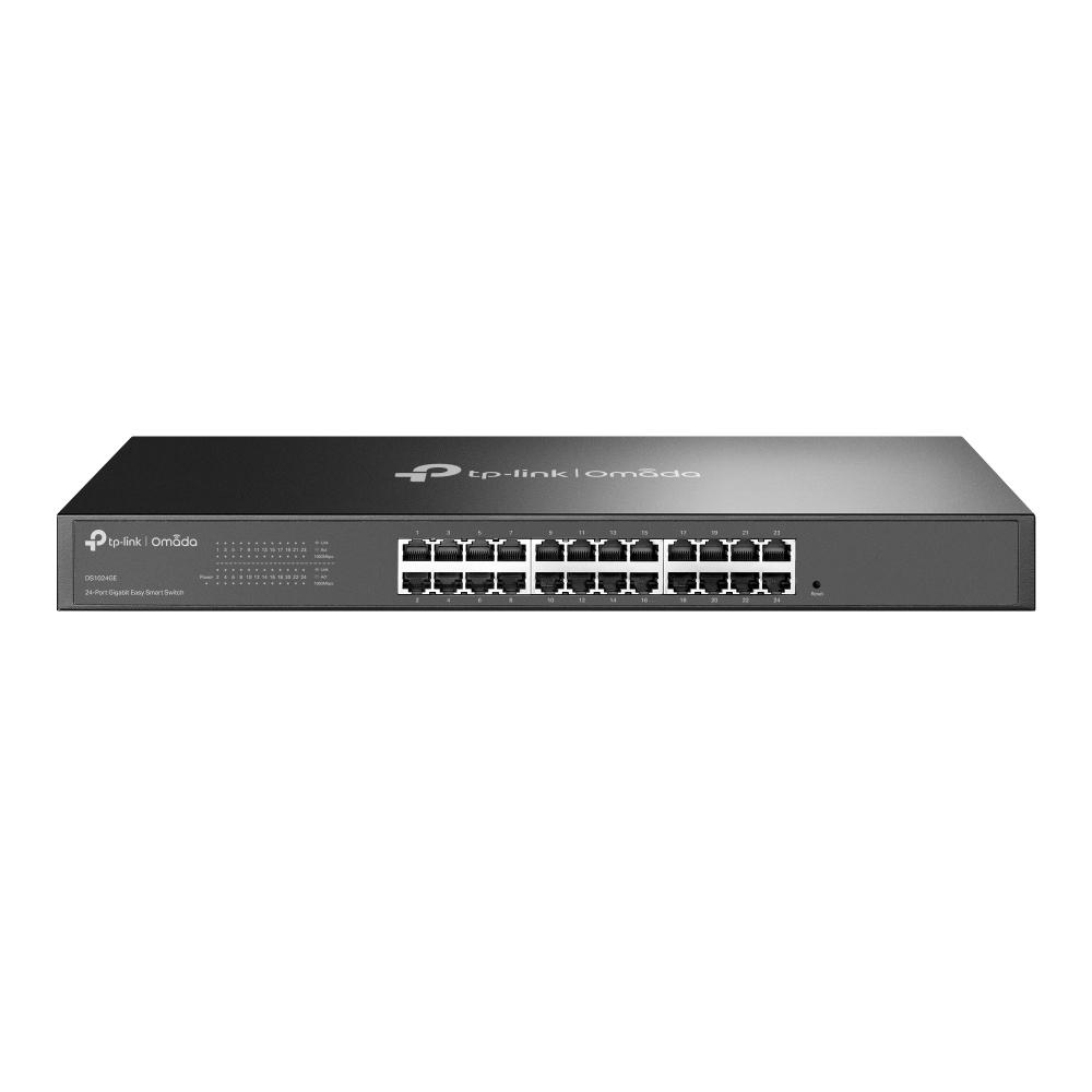 24-портов Gigabit Easy Smart настолен комутатор TP-Link Omada DS1024GE