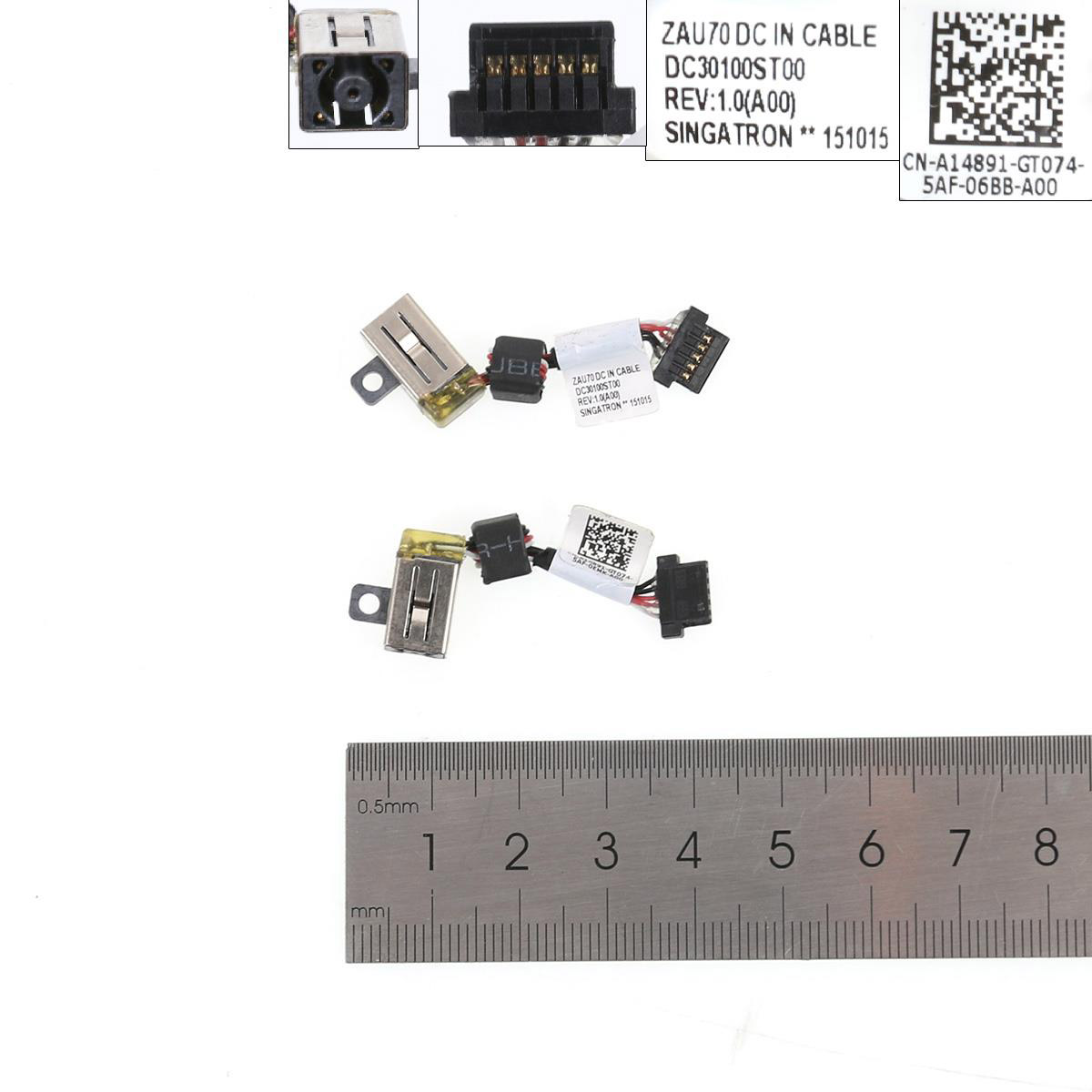 Букса за лаптоп (DC Power Jack) PJ939 Dell Latitude 13 E7350 With Cable С Кабел 