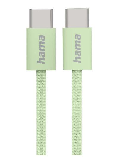 Hama Fabric USB кабел USB 2.0 1 м USB C 0,48 Гбит/с Зелен | JAR Computers Hama Fabric USB кабел USB 2.0 1 м USB C 0,48 Гбит/с Зелен