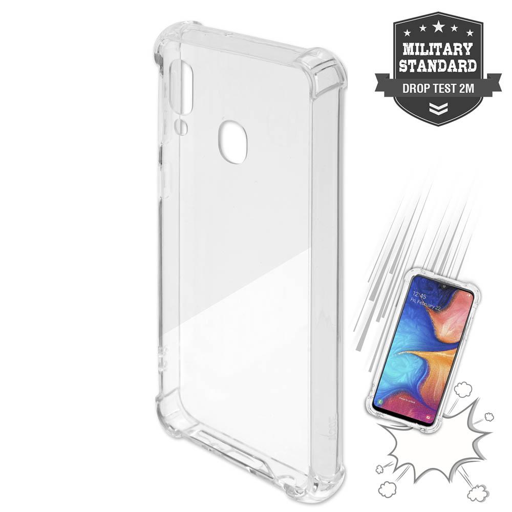 Хибриден удароустойчив кейс за Samsung Galaxy A20E - 4smarts Hard Cover Ibiza (прозрачен) | JAR Computers Хибриден удароустойчив кейс за Samsung Galaxy A20E - 4smarts Hard Cover Ibiza (прозрачен)