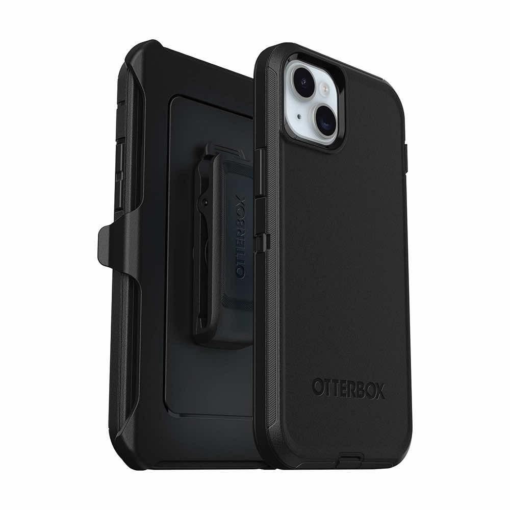 Изключителна защита за iPhone 15, iPhone 14, iPhone 13 - Otterbox Defender Case (черен) | JAR Computers Изключителна защита за iPhone 15, iPhone 14, iPhone 13 - Otterbox Defender Case (черен)