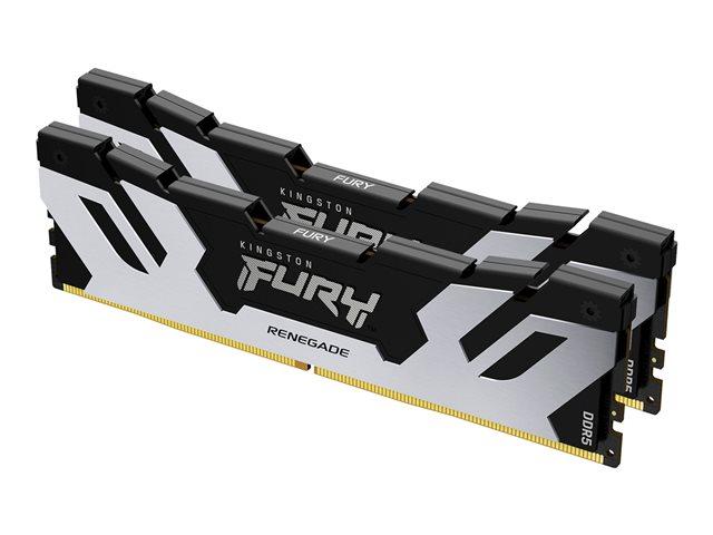 KINGSTON 96GB 6400MT/s DDR5 CL32 DIMM Kit of 2 FURY Renegade Silver XMP