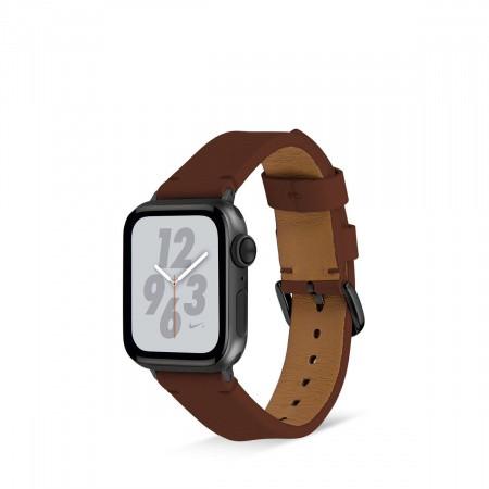 Кожена (естествена кожа) каишка за Apple Watch 42мм, 44мм - Artwizz WatchBand Leather (кафяв) | JAR Computers Кожена (естествена кожа) каишка за Apple Watch 42мм, 44мм - Artwizz WatchBand Leather (кафяв)