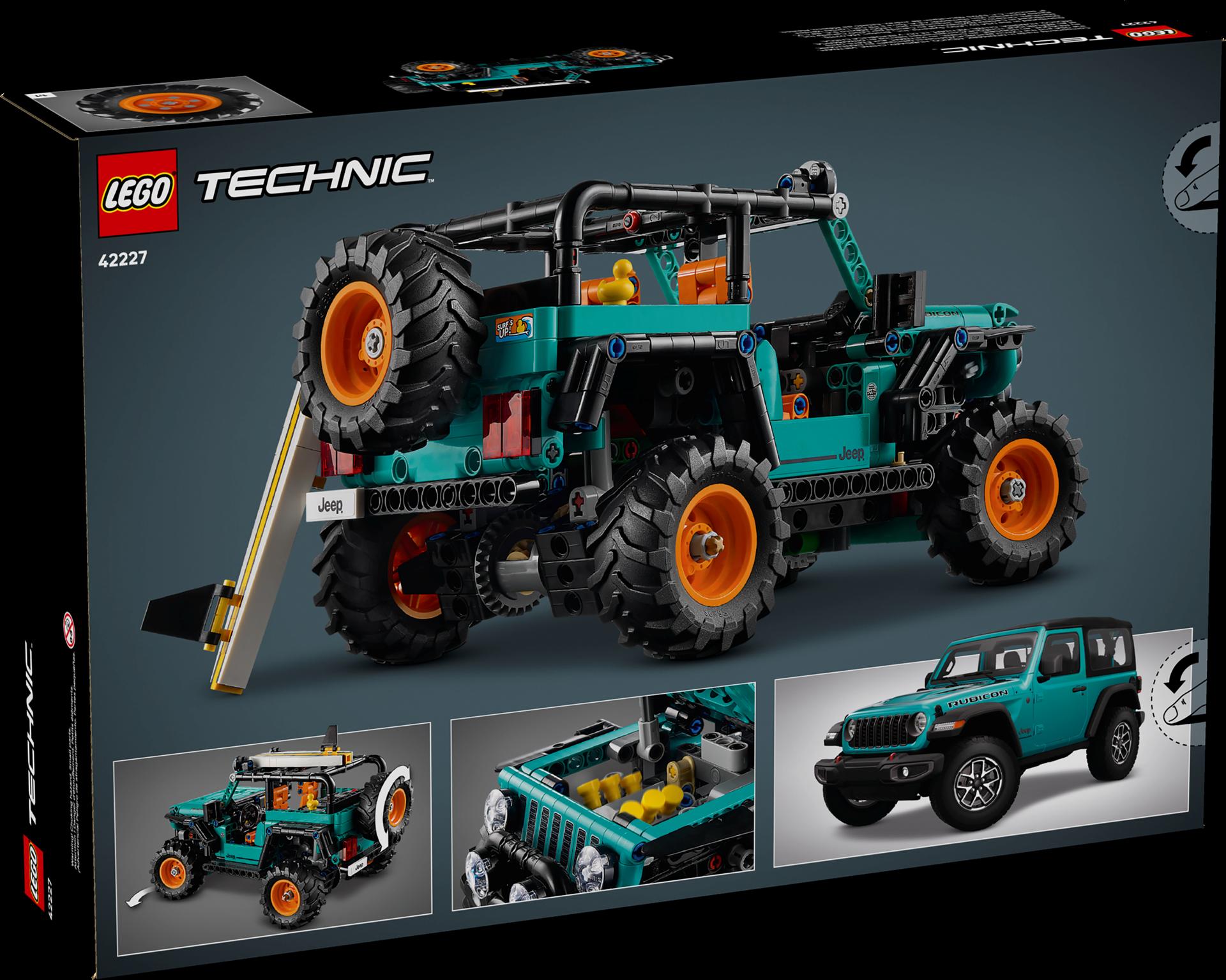 Lego Technic Jeep Wrangler Rubicon Off-road Vehicle (42227) (LGO42227)