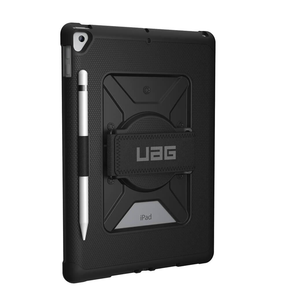 Удароустойчив хибриден кейс от най-висок клас за iPad 9 (2021), iPad 8 (2020), iPad 7 (2019) - Urban Armor Gear Metropolis Handstrap Case (черен) | JAR Computers Удароустойчив хибриден кейс от най-висок клас за iPad 9 (2021), iPad 8 (2020), iPad 7 (2019) - Urban Armor Gear Metropolis Handstrap Case (черен)