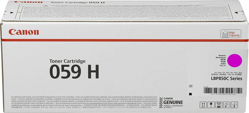 CANON LBP850/LBP852 Cx SERIES TONER MAGENTA HC (13.5k) (3625C001) (CAN-059MH)