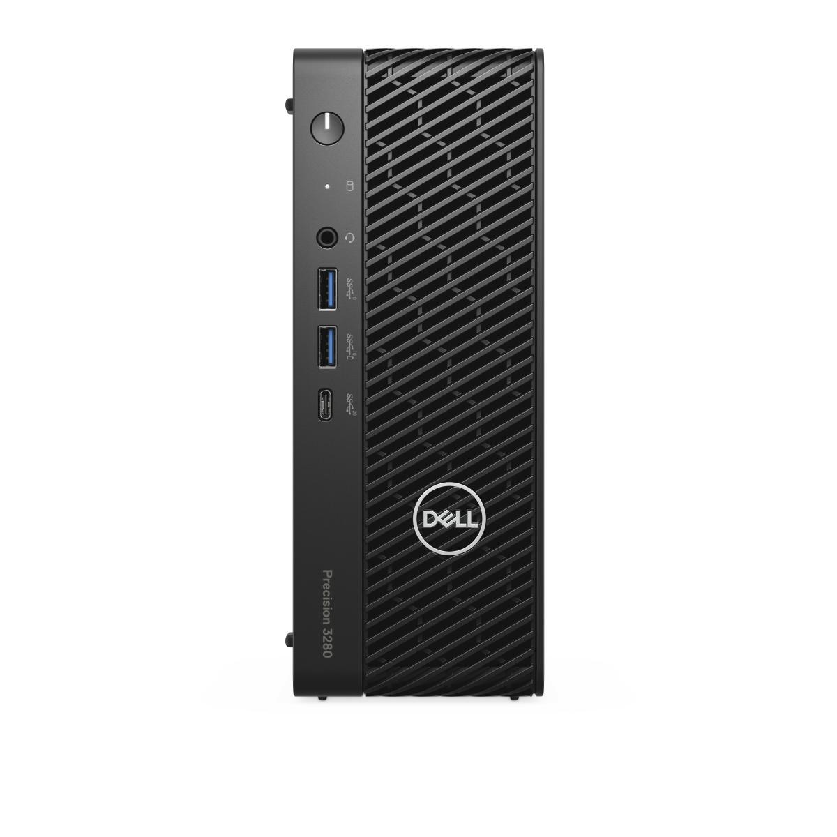 DELL Precision 3280 Intel® Core™ i7 i7-14700 16 GB DDR5-SDRAM 512 GB SSD NVIDIA T1000 Windows 11 Pro CFF Workstation Black | JAR Computers DELL Precision 3280 Intel® Core™ i7 i7-14700 16 GB DDR5-SDRAM 512 GB SSD NVIDIA T1000 Windows 11 Pro CFF Workstation Black