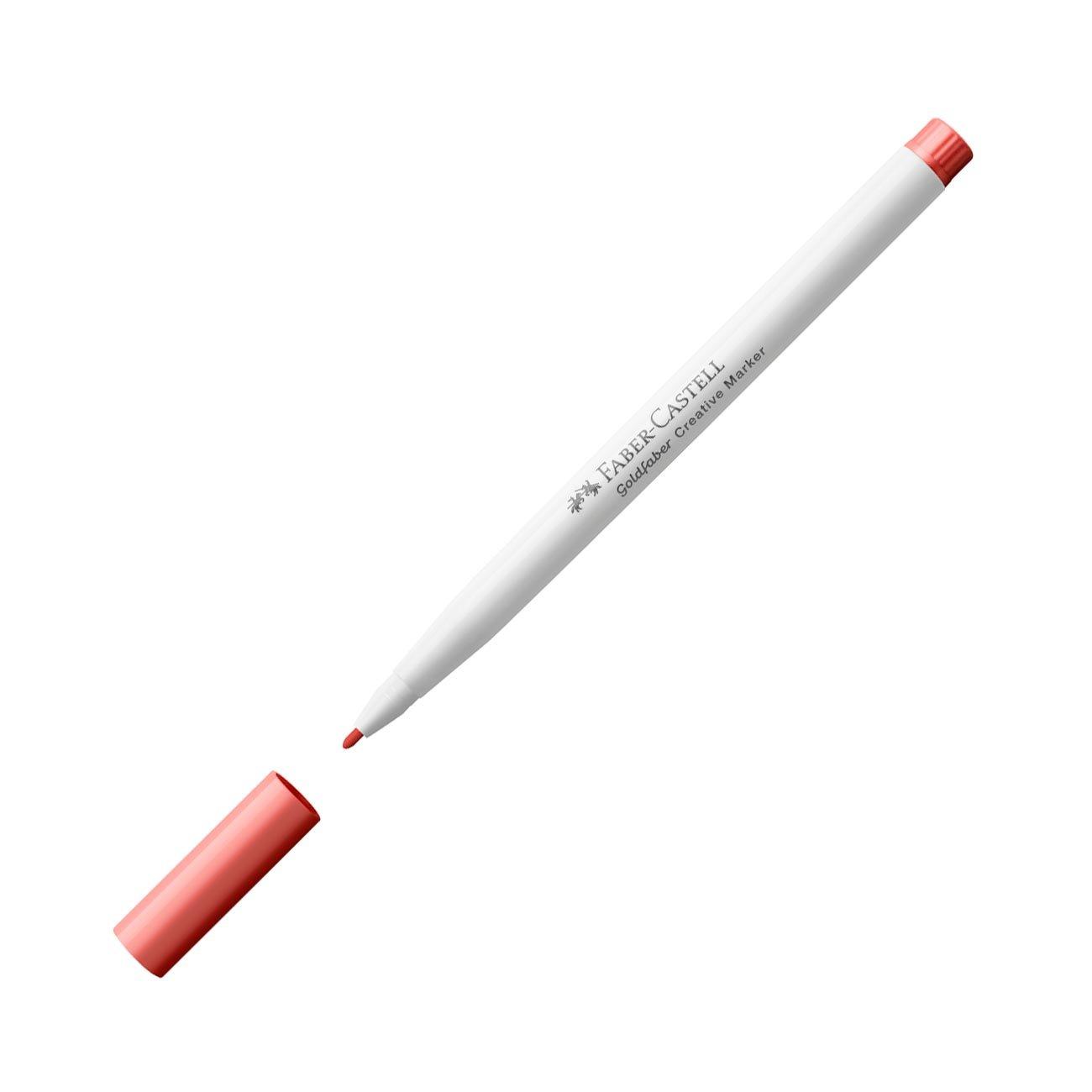 Faber-Castell Маркер Creative, объл, 1.5 mm, № 521, червен