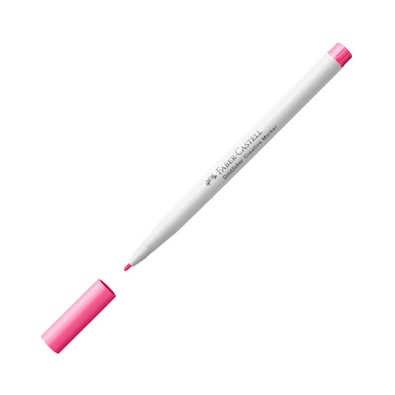 Faber-Castell Маркер Creative, объл, 1.5 mm, № 528, розов