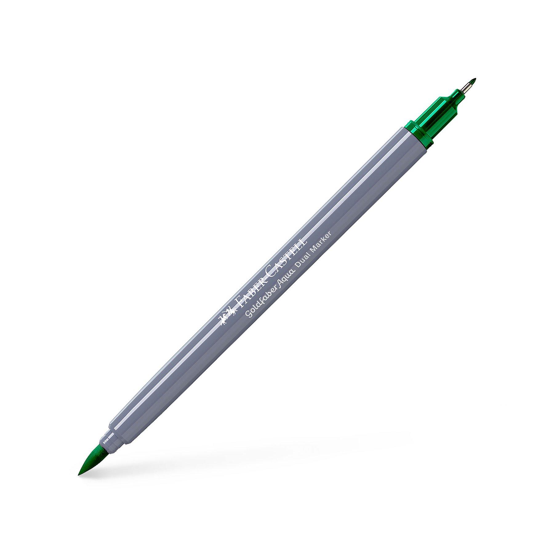 Faber-Castell Маркер Goldfaber Aqua Dual, № 163, смарагдовозелен