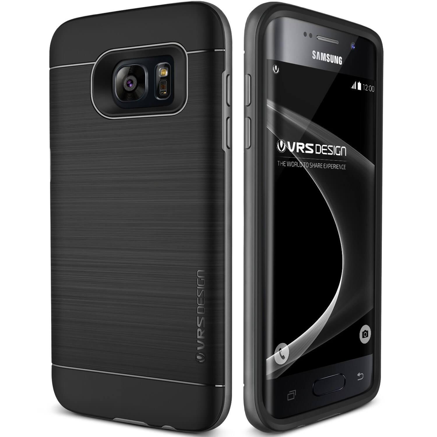Хибриден удароустойчив кейс за Samsung Galaxy S7 Edge - Verus High Pro Shield Case (черен) | JAR Computers Хибриден удароустойчив кейс за Samsung Galaxy S7 Edge - Verus High Pro Shield Case (черен)