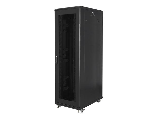 Lanberg rack cabinet 19" free-standing 42U/800x1000 (flat pack) with mesh door black