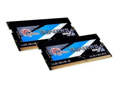 Памет за лаптоп G.Skill Ripjaws - DDR4 - kit - 64 GB: 2 x 32 GB - SO-DIMM 260-pin - 2666 MHz / PC4-21300 - unbuffered | JAR Computers Памет за лаптоп G.Skill Ripjaws - DDR4 - kit - 64 GB: 2 x 32 GB - SO-DIMM 260-pin - 2666 MHz / PC4-21300 - unbuffered