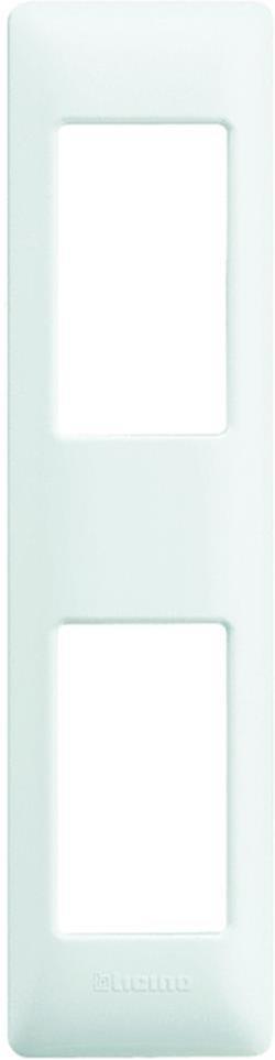 Рамка 1+1 мод. правоъгълна White LL Bticino | JAR Computers Рамка 1+1 мод. правоъгълна White LL Bticino